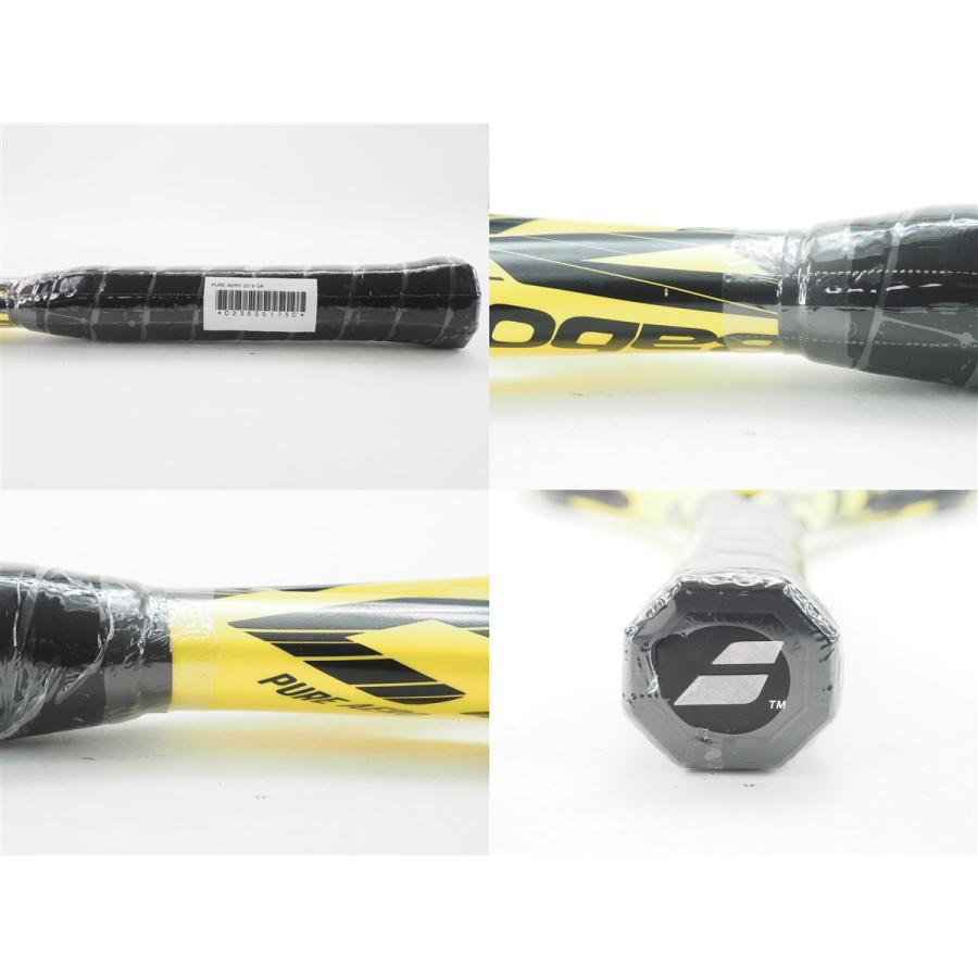 中古 テニスラケット バボラ ピュア アエロ 2019年モデル【一部グロメット割れ有り】 (G4)BABOLAT PURE AERO 2019