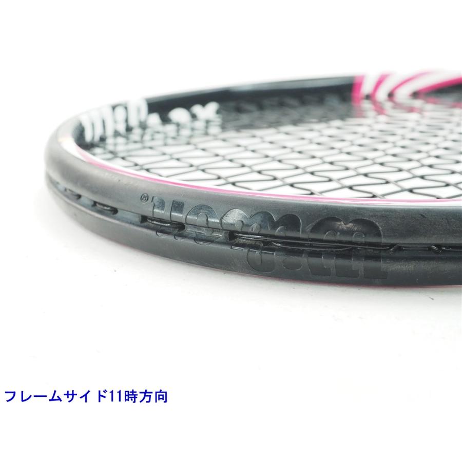 中古 テニスラケット ウィルソン ブレイド ライト BLX 100 2011年モデル (L1)WILSON BLADE LITE BLX 100 2011｜tennis｜06