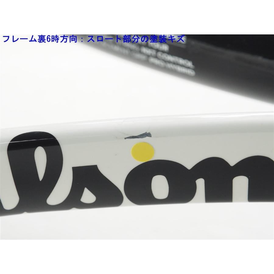 中古 テニスラケット ウィルソン ブレイド ライト BLX 100 2011年モデル (L1)WILSON BLADE LITE BLX 100 2011｜tennis｜10