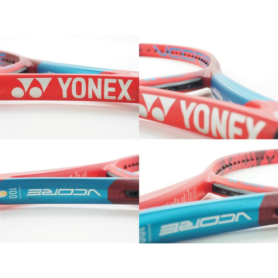 中古 テニスラケット ヨネックス ブイコア 100 2021年モデル (G1)YONEX VCORE 100 2021｜tennis｜04