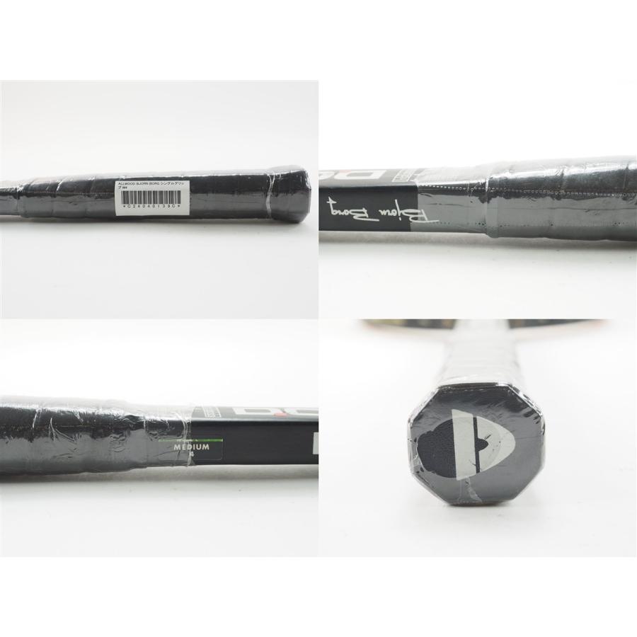 中古 テニスラケット ドネー オールウッド ビヨンボルグ (M4)DONNAY ALLWOOD BJORN BORG シングルグリップ_2