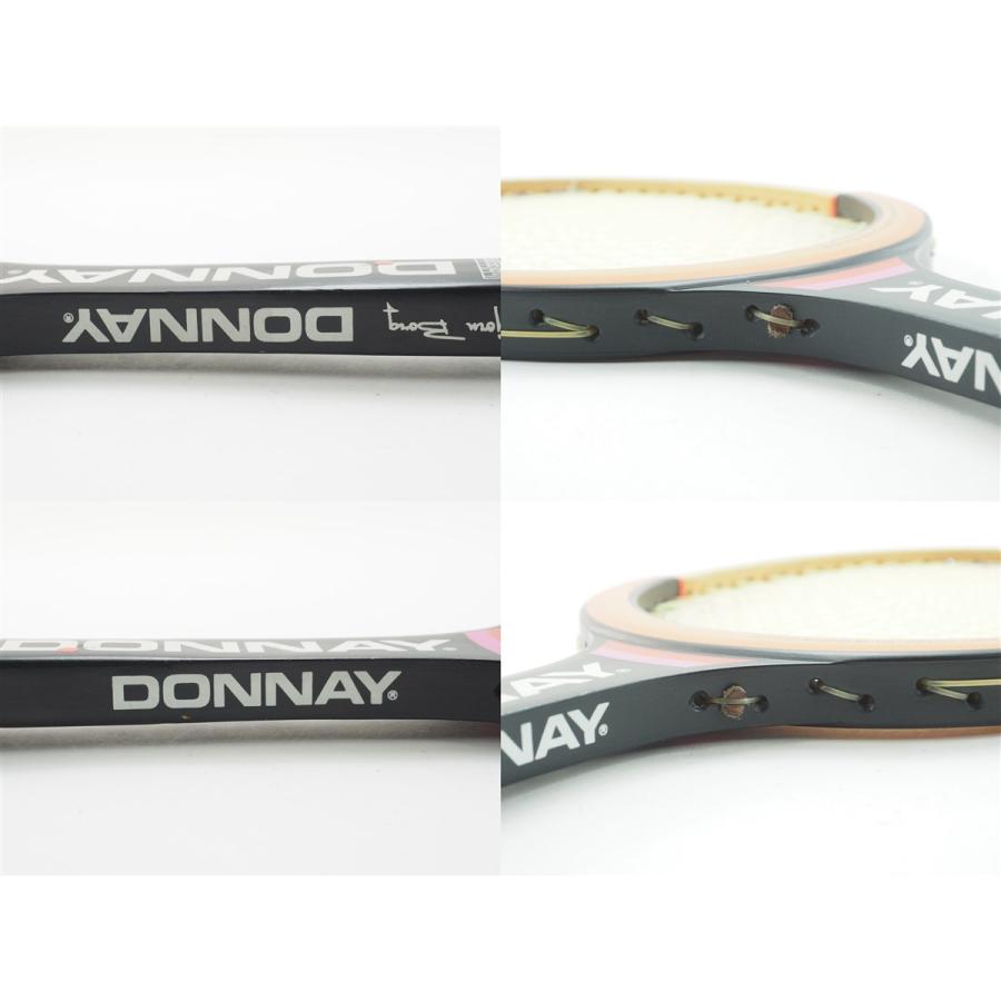 中古 テニスラケット ドネー オールウッド ビヨンボルグ (M4)DONNAY ALLWOOD BJORN BORG シングルグリップ_3