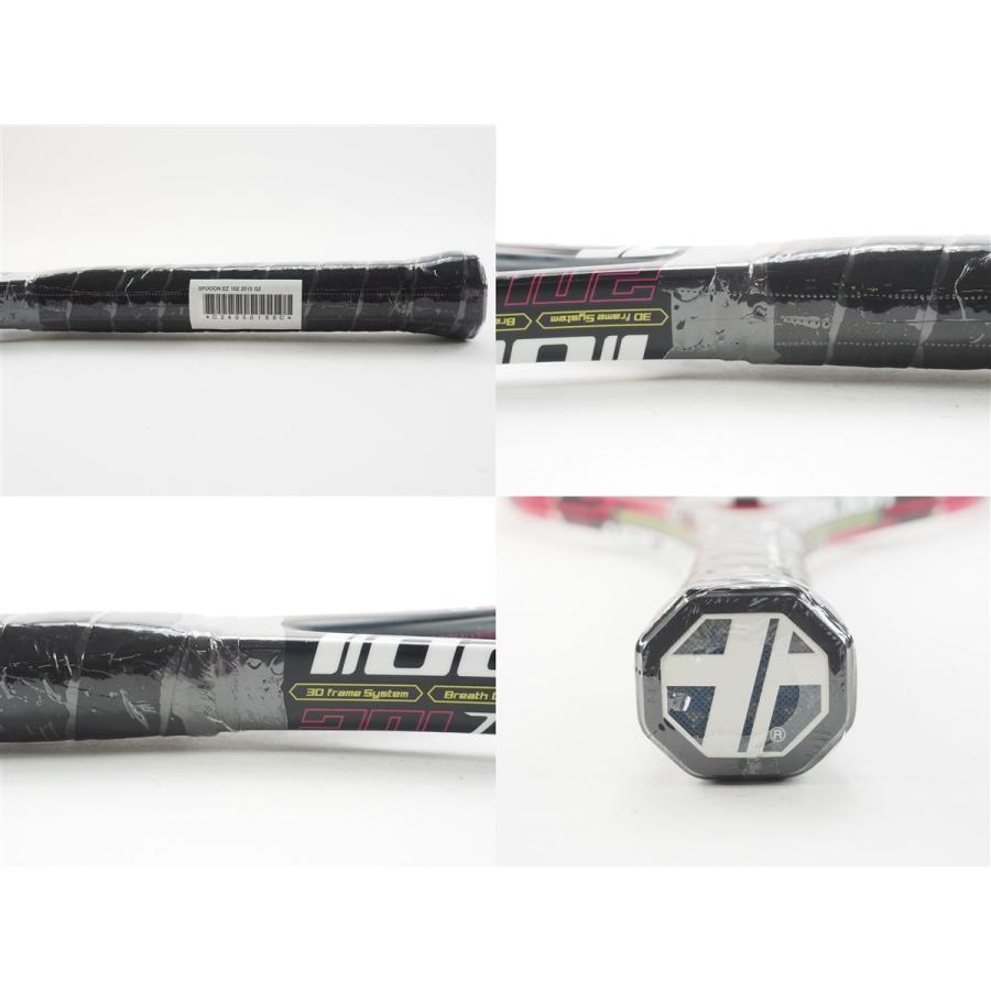 中古 テニスラケット トアルソン スプーン イーゼット 102 2015年モデル (G2)TOALSON SPOOON EZ 102 2015｜tennis｜03