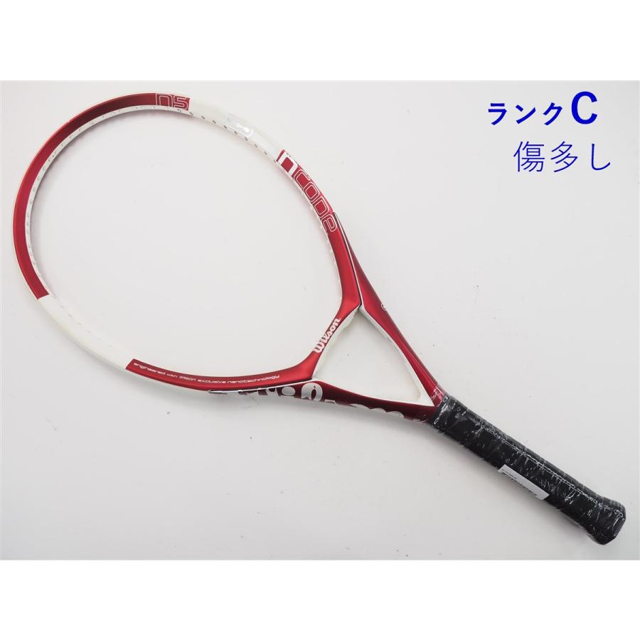 wilson - 中古 テニスラケット ウィルソン エヌ5 110 2004年モデル【一部グロメット変形有り】 (G2)WILSON n5 110 2004 Wilson（ウイルソン） 中古 テニスラケット ウィルソン エヌ5 110 2004