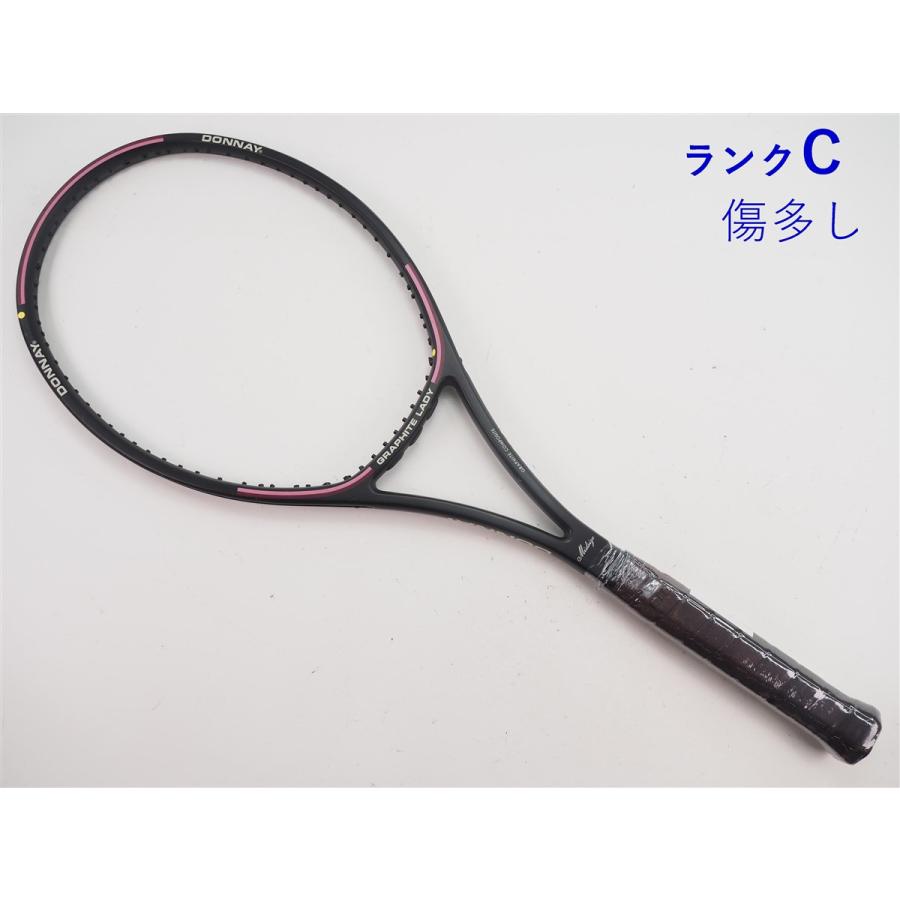 中古 テニスラケット ドネー グラファイト レディー【一部グロメット