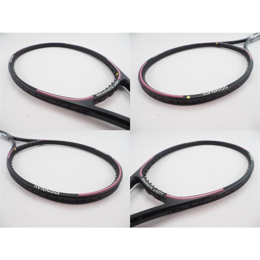 中古 テニスラケット ドネー グラファイト レディー【一部グロメット