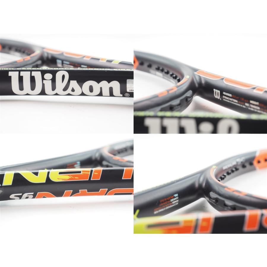 中古 テニスラケット ウィルソン バーン 95 2015年モデル (G3) WILSON BURN 95 2015 (c25050073c) Wilson（ウイルソン） 中古 テニスラケット ウィルソン バーン 95 2015