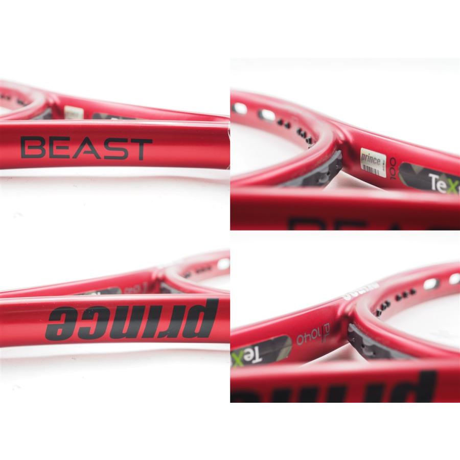 中古 テニスラケット プリンス ビースト オースリー 100 (280g) 2019年モデル (G2) PRINCE BEAST O3 100 (280g) 2019 (c25080497c) Prince（プリンス） 中古 テニスラケット ビースト オースリー 100