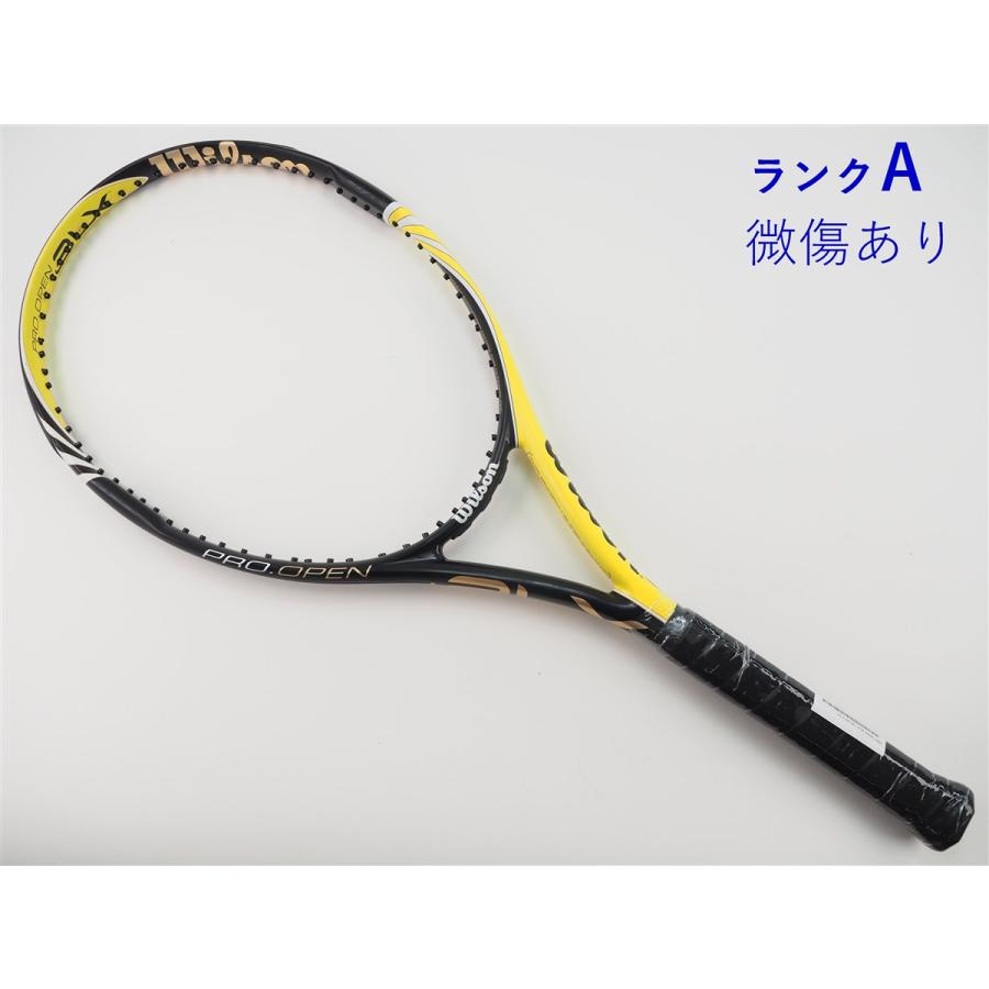 中古 テニスラケット ウィルソン プロ オープン BLX 100 2010年モデル (G1)WILSON PRO OPEN BLX 100 2010 Wilson（ウイルソン） 中古 テニスラケット ウィルソン プロ オープン