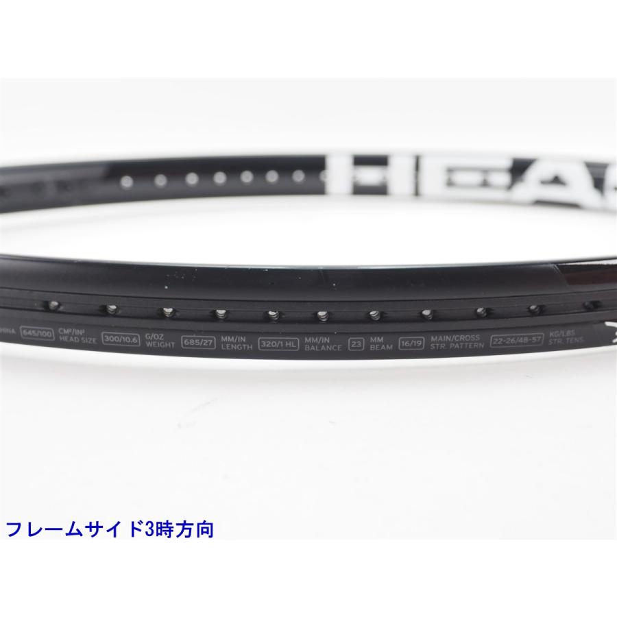 中古 テニスラケット ヘッド グラフィン 360プラス スピード MP ブラック 2021年モデル (G3)HEAD GRAPHENE 360+ SPEED MP BLACK 2021_7