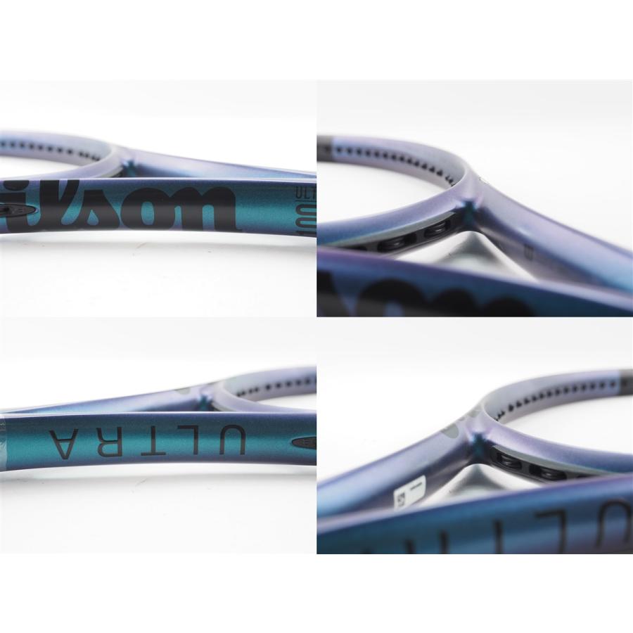 【中古美品】wilson ULTRA ウィルソン　ウルトラ　100 v4 中古 テニスラケット ウィルソン ウルトラ ツアー 100 バージョン4.0