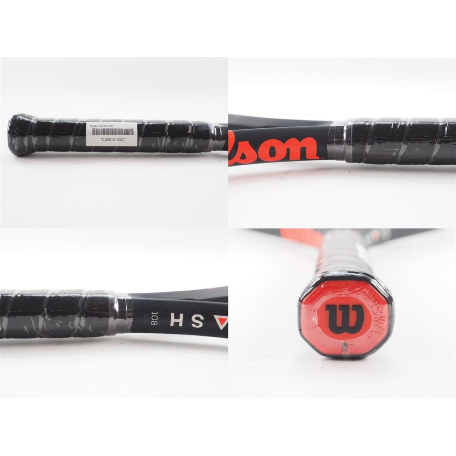 wilson - 中古 テニスラケット ウィルソン クラッシュ 108 2019年モデル (G1)WILSON CLASH 108 2019 Wilson（ウイルソン） 中古 テニスラケット ウィルソン クラッシュ 108