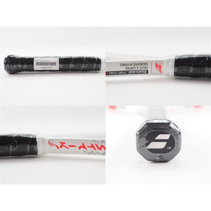 中古 テニスラケット バボラ ピュア ストライク チーム 2024年モデル (G1)BABOLAT PURE STRIKE TEAM 2024_2