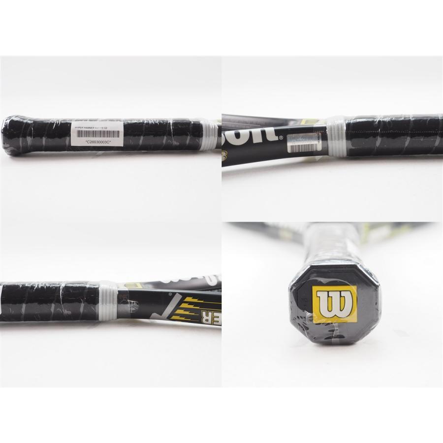 中古 テニスラケット ウィルソン ハイパー ハンマー 6.3 110 (G2)WILSON HYPER HAMMER 6.3 110_2