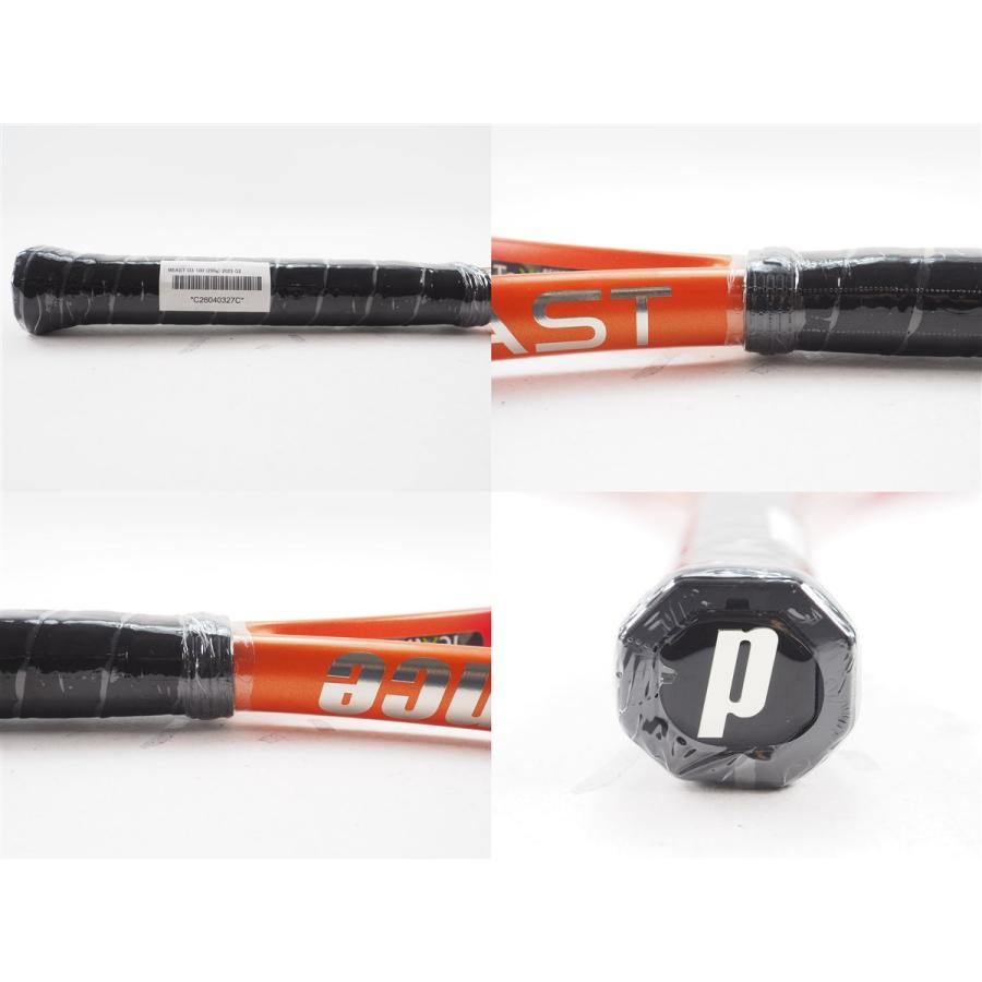 中古 テニスラケット プリンス ビースト オースリー 100 (280g) 2023年モデル (G2) PRINCE BEAST O3 100 (280g) 2023 (c26020005c) Prince（プリンス） 中古 テニスラケット ビースト オースリー 100