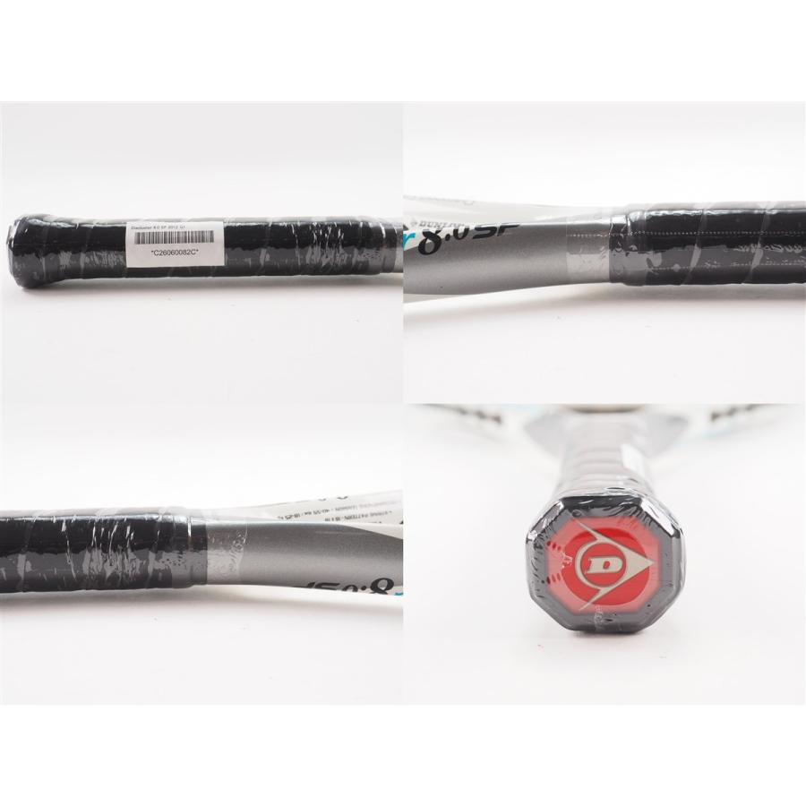 中古 テニスラケット ダンロップ ダイアクラスター 8.0 SF 2012年モデル (G1)DUNLOP Diacluster 8.0 SF 2012_2