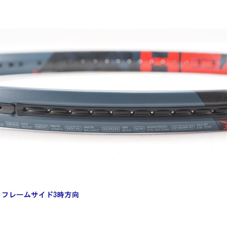 中古 テニスラケット ヘッド グラフィン 360 ラジカル エス 2019年モデル (G2)HEAD GRAPHENE 360 RADICAL S 2019_7