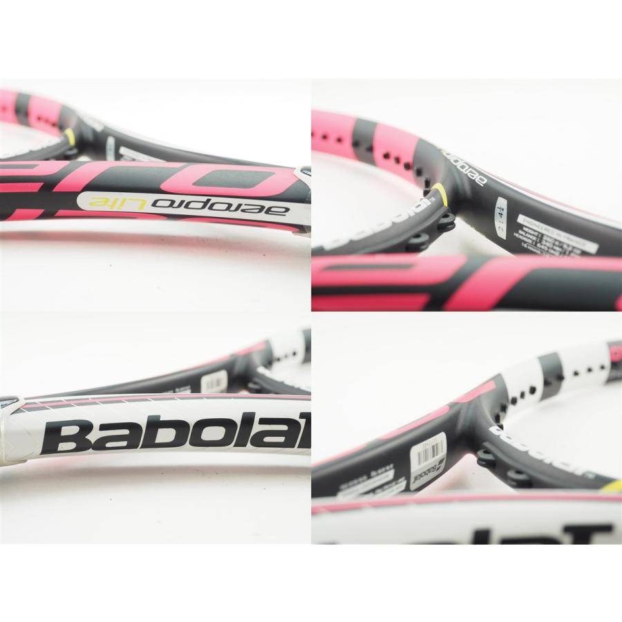 中古 テニスラケット バボラ アエロ ライト ピンク 2015年モデル (G2) BABOLAT AERO PRO LITE PINK 2015 (c25090089c) Babolat（バボラ） 中古 テニスラケット アエロ ライト ピンク 2015年