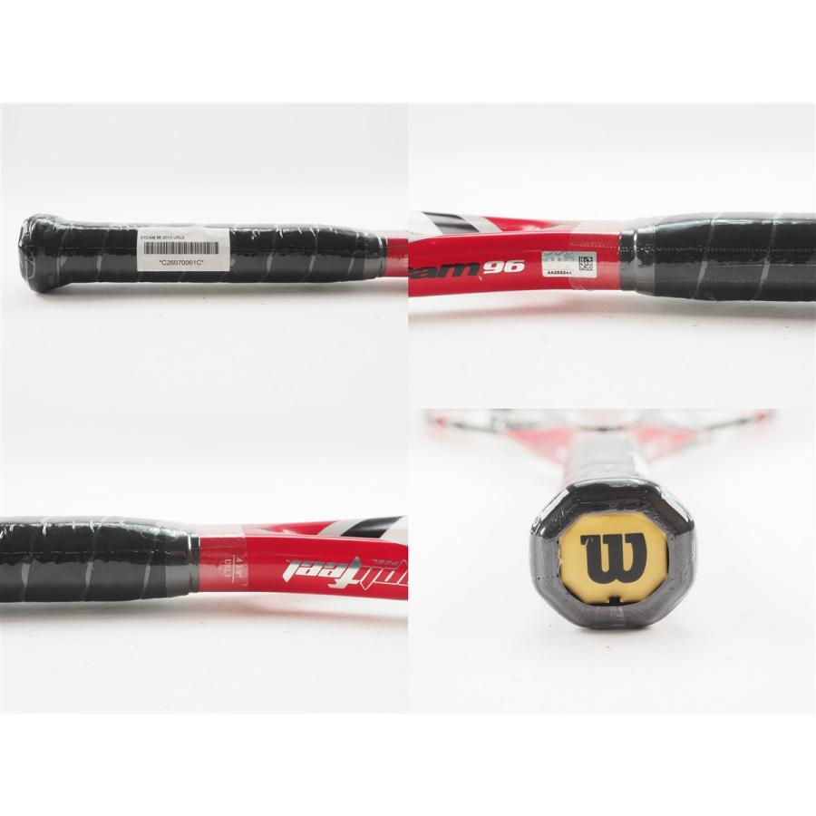 中古 テニスラケット ウィルソン スティーム 96 2013年モデル (USL3) WILSON STEAM 96 2013 (c26070061c) Wilson（ウイルソン） 中古 テニスラケット ウィルソン スティーム 96