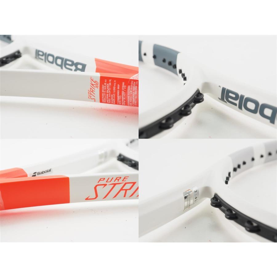 中古 テニスラケット バボラ ピュア ストライク 100 2017年モデル (G2) BABOLAT PURE STRIKE 100 2017 (c26070120c) Babolat（バボラ） 中古 テニスラケット ピュア ストライク 100 2017年