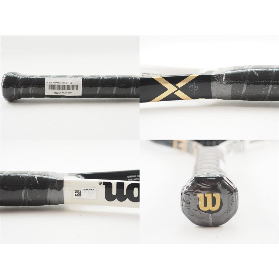 中古 テニスラケット ウィルソン ブレイド チーム BLX 104 2011年モデル (G2) WILSON BLADE TEAM BLX 104 2011 (c26040530c) Wilson（ウイルソン） 中古 テニスラケット ウィルソン ブレイド