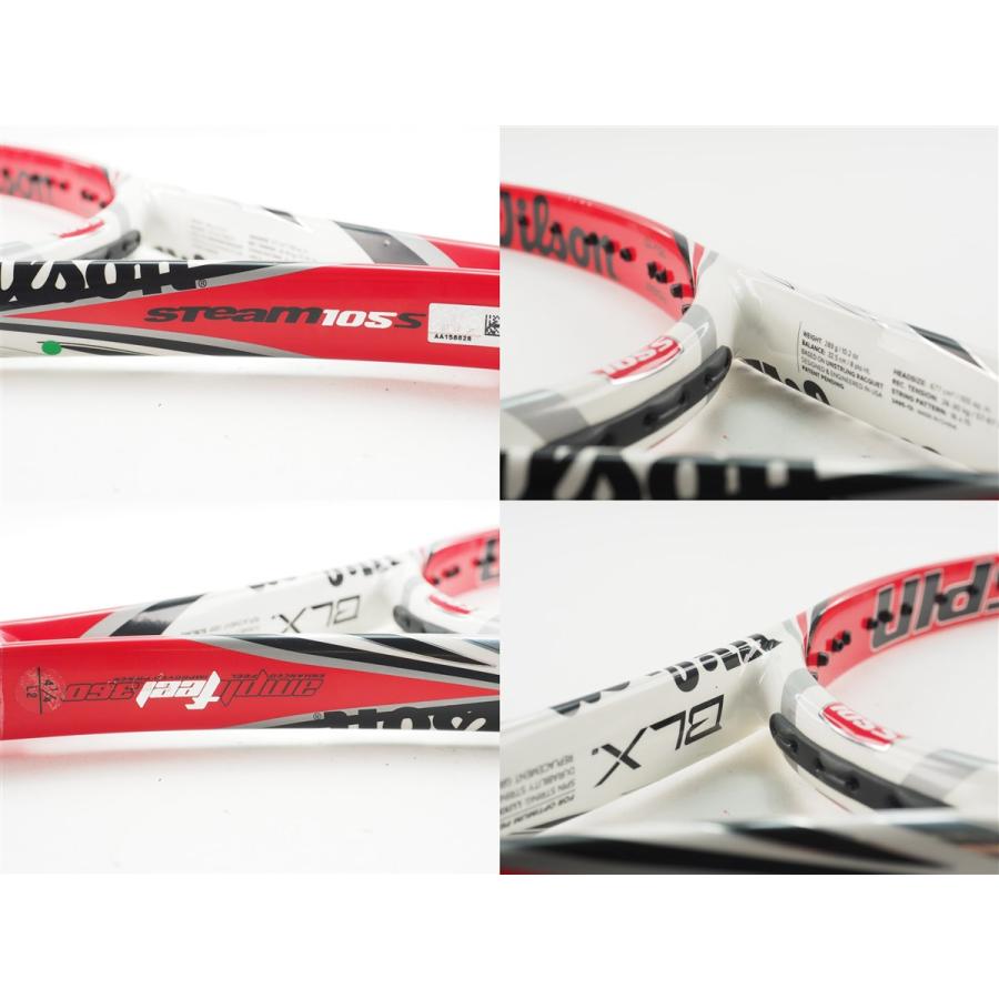 中古 テニスラケット ウィルソン スティーム 105エス 2013年モデル (L2) WILSON STEAM 105S 2013 (c25100435c) Wilson（ウイルソン） 中古 テニスラケット ウィルソン スティーム 105