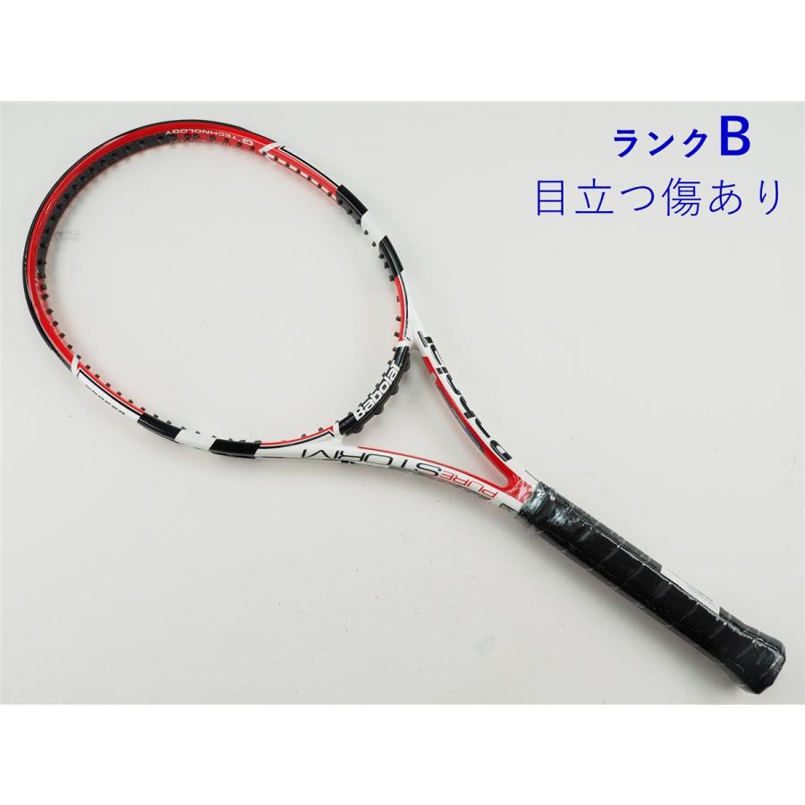 中古 テニスラケット バボラ ピュア ストーム 2009年モデル (G2) BABOLAT PURE STORM 2009 (c26070419c) Babolat（バボラ） 中古 テニスラケット ピュア ストーム 2009年モデル