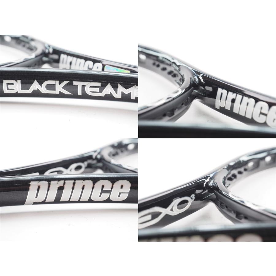 中古 テニスラケット プリンス イーエックスオースリー ブラック チーム 100 2010年モデル (G1) PRINCE EXO3 BLACK TEAM 100  (c26070558c) Prince（プリンス） 中古 テニスラケット イーエックスオースリー