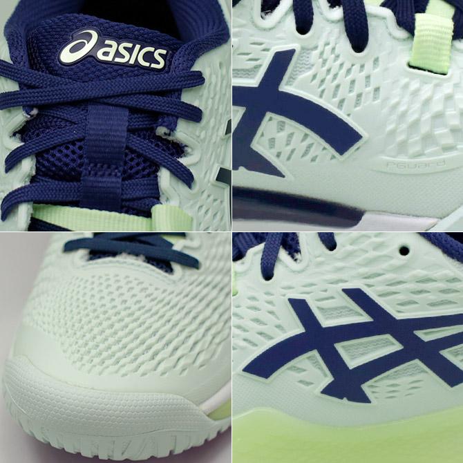 【ポイント10％】アシックス asics テニスシューズ レディス GEL-RESOLUTION 9 1042A208（301）｜tennisjapan｜04