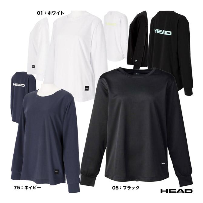 HEAD（ヘッド） テニスウェア レディス Longsleeve Logo Mesh T-shirt