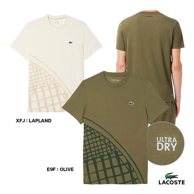 LACOSTE ラコステ Tシャツ テニスウェア 半袖 LACOSTE（ラコステ） テニスウェア メンズ Tシャツ TH4753 : テニス
