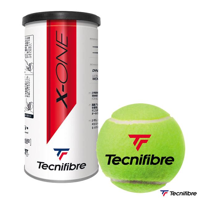 ヨネックス　EZONE110 2本セット（ガット　テクニファイバーX ONE） Tecnifibre（テクニファイバー） テニスボール X-ONE（エックス-ワン