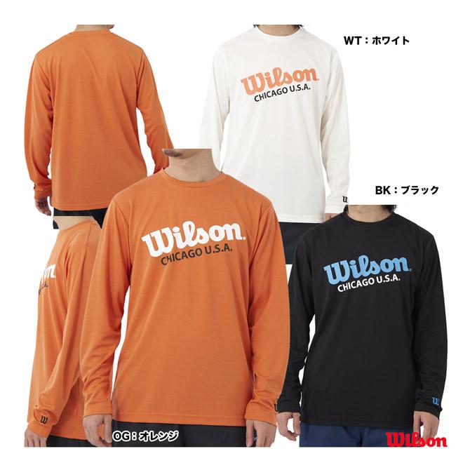 ウイルソン Wilson テニスウェア メンズ 長袖グラフィック Tシャツ 442206 :wil-wl22wme-442206:テニス