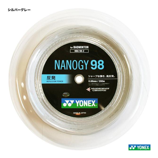 ヨネックス YONEX ガット バドミントン用 ロール ナノジー98（NANOGY 