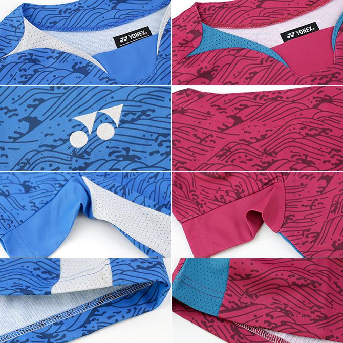 YONEX ヨネックス バドミントンウェア メンズ ゲームシャツ YONEX ヨネックス バドミントンウェア メンズ ゲームシャツ