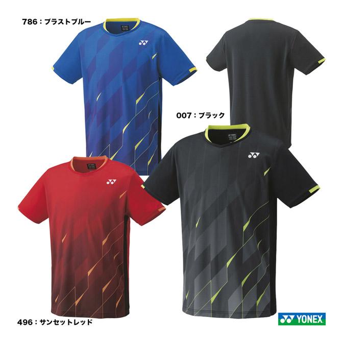 ヨネックス YONEX テニスウェア チーム対応 ユニセックス ゲームシャツ（フィットスタイル） 10463  :yox-ws22sun-10463:テニスジャパン!店 通販 