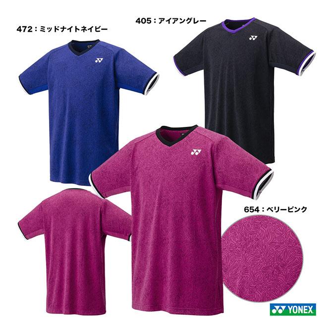 YONEX ヨネックス テニスウェア ユニセックス ゲームシャツ YONEX ヨネックス テニスウェア ユニセックス ゲームシャツ
