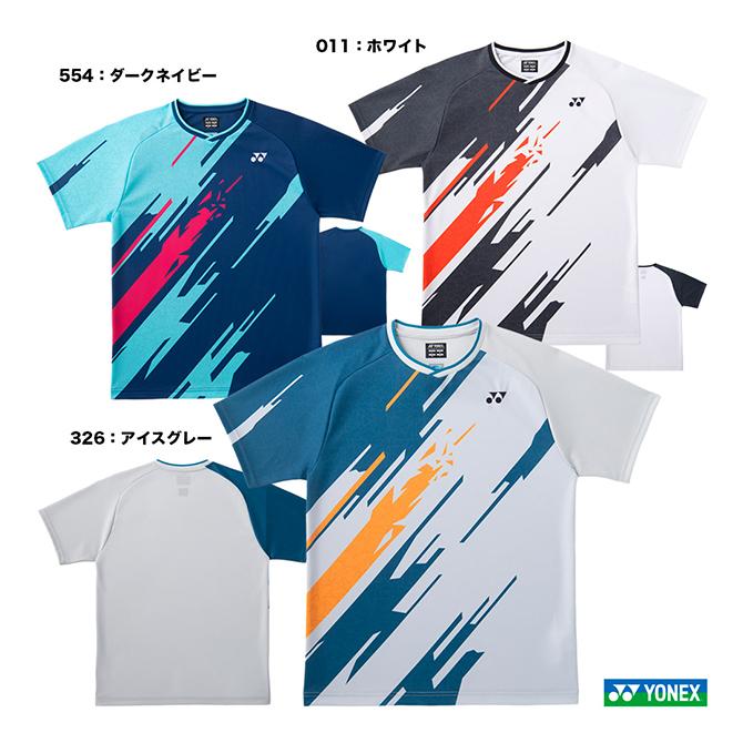 YONEX テニスウェア ネイビー ホワイト YONEX（ヨネックス） テニスウェア チーム対応 ユニセックス ゲーム