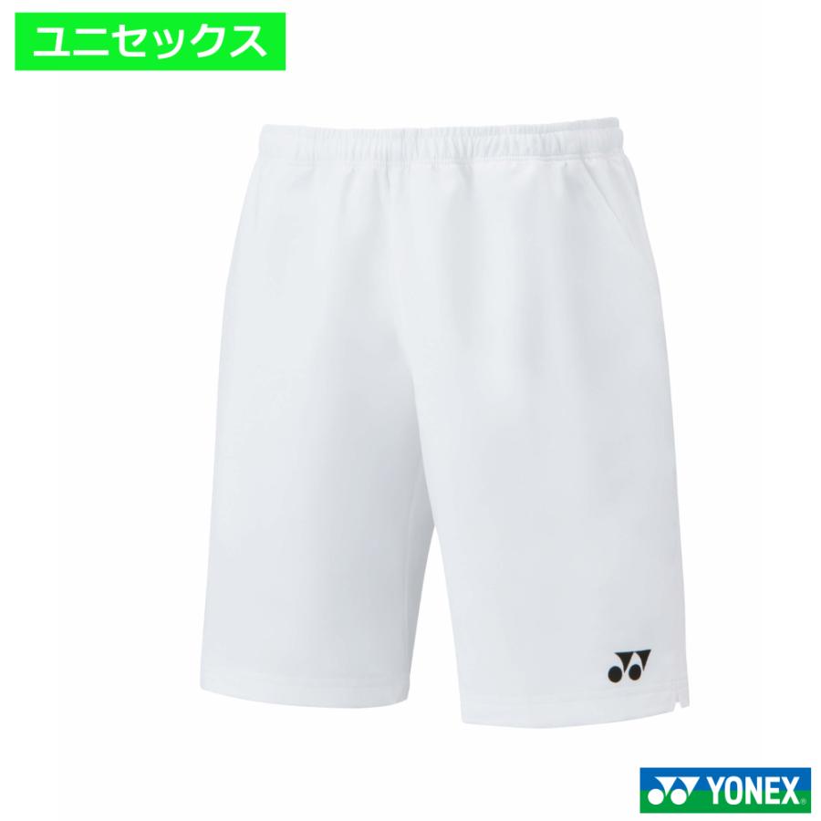 YONEX（ヨネックス） ユニハーフパンツ ホワイト(011) /15150-011