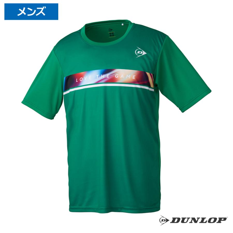 DUNLOP（ダンロップ） Tシャツ グリーン / DAL8301-GR : テニス専門店