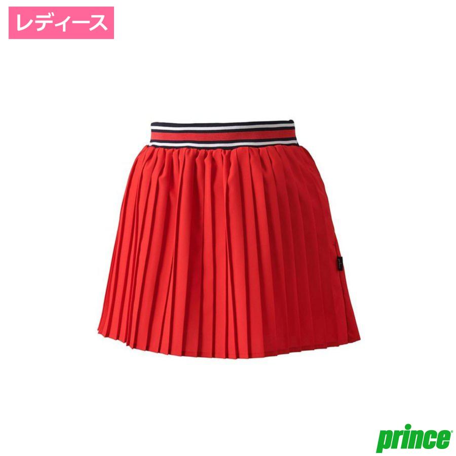 Prince（プリンス） プリーツスカート レッド / WF2323-015 : テニス