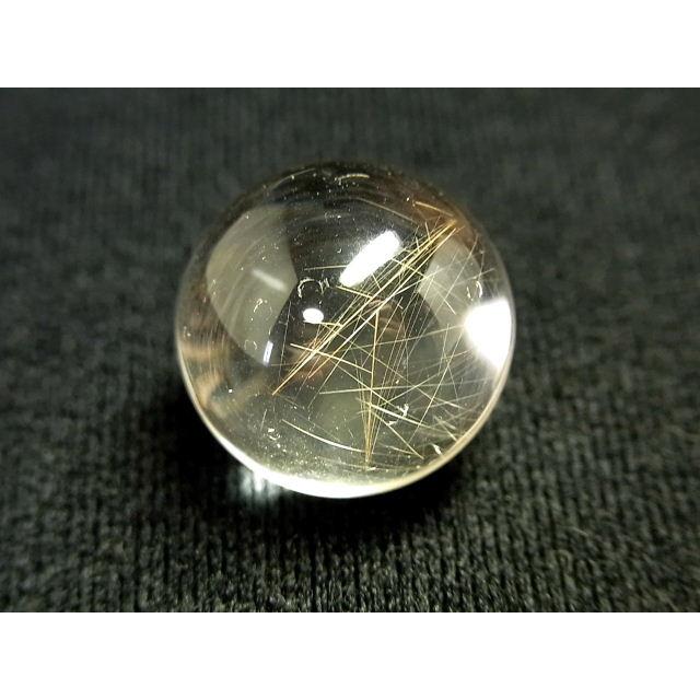 パワーストーン 天然石 高透明 ゴールドルチル ルチルクォーツ 水晶球 