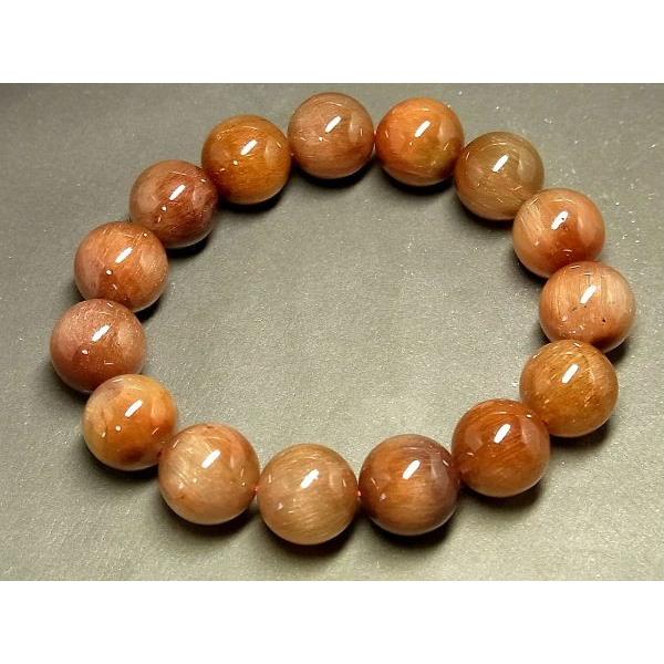 パワーストーン 天然石 大粒 キャツアイ ラビットヘアルチル ルチルクォーツ 水晶 ブレスレット 14.5〜15mm RAHRB33 【Felistone】 パワーストーン 天然石 ラビットヘアルチル ルチルクォーツ ブレスレット