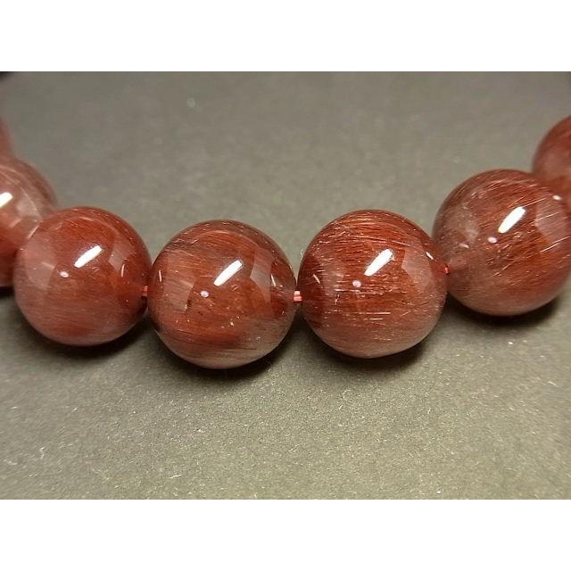 レッドルチルクォーツ ブレスレット パワーストーン 赤針水晶 愛の守護石 パワーストーン 天然石 レッドルチル ルチルクォーツ 赤針水晶