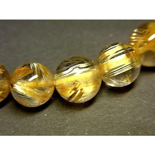 しげとおる10Aタイチンルチル13mmブレスレット　透明度、金針最強 しげとおる様専用10Aタイチンルチル13mmブレスレット 透明度、金針最強