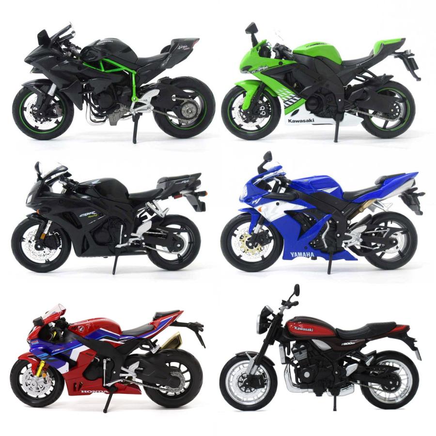 Maisto 1/12 ミニチュア オートバイ JAPAN モーターサイクル 6種セット