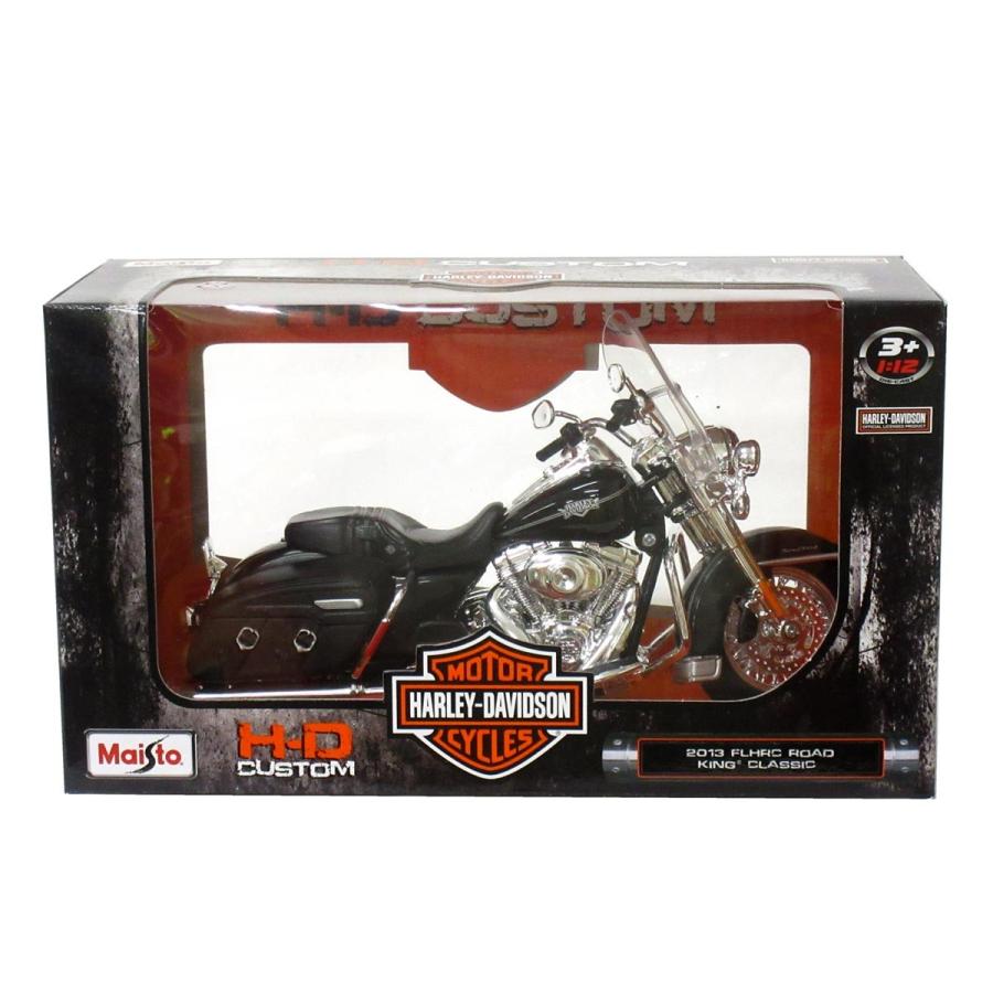 Maisto 1:12 ハーレーダビッドソン 2013 FLHRC Road King クラシック