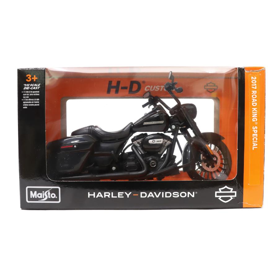 Harley Davidson（ハーレー・ダビッドソン） Maisto 1:12 2017 Road