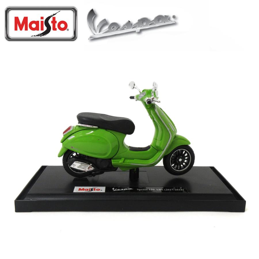 マイスト Maisto 1/18 ベスパ スクーター Vespa Sprint 150 ABS 2017