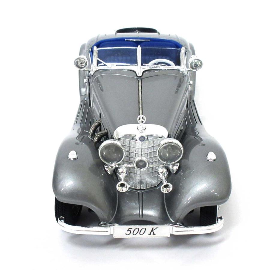 Mercedes-Benz Maisto 1/18 メルセデス 500K 1936 シルバー Mercedes-Benz Maisto 1/18 メルセデス 500K 1936 シルバー